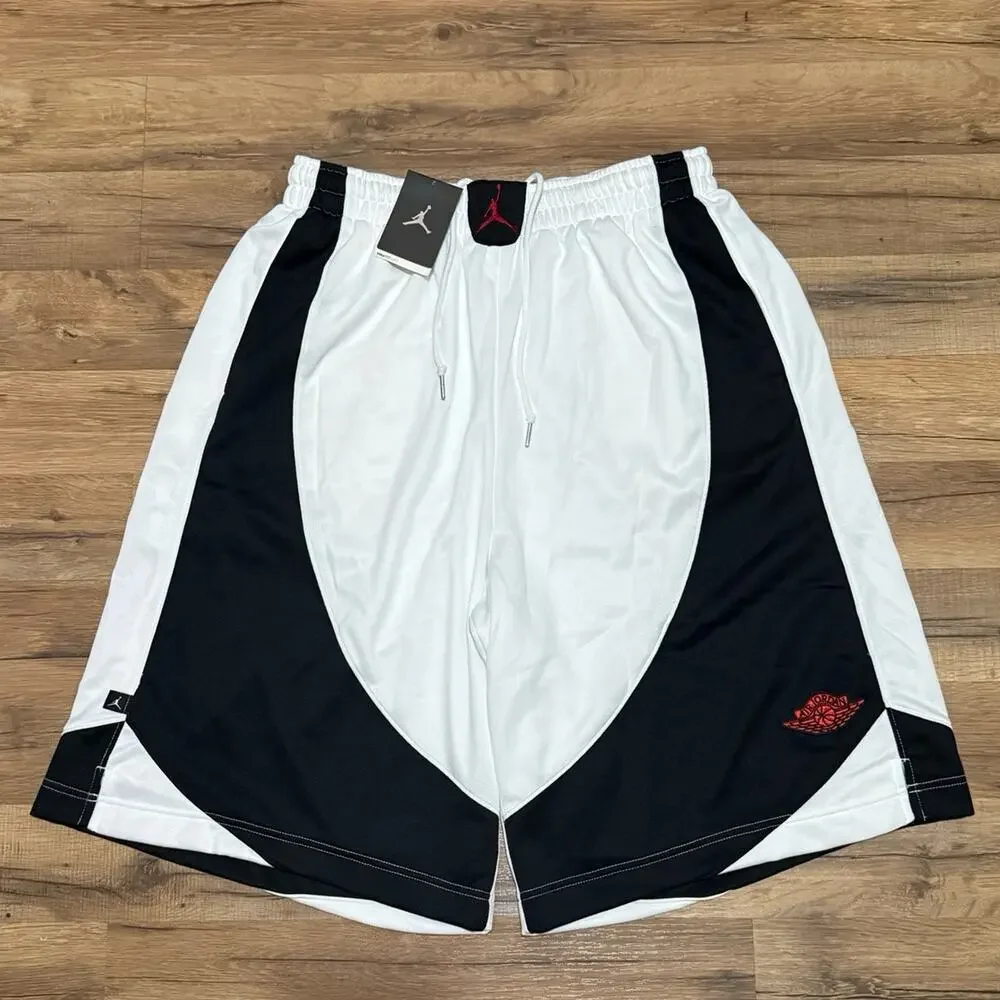 Air Jordan Fit Dry Wings Chicago Vintage Baggy Y2K Basketball 217871-100 Shorts